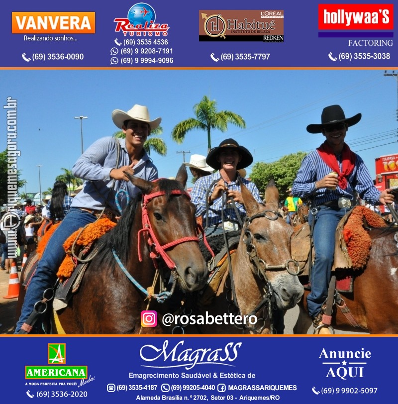 VAMOS LEMBRAR – EXPOARI 2013 - Cavalgada & Galera & Abertura & Equipe 7 Boi - DIA