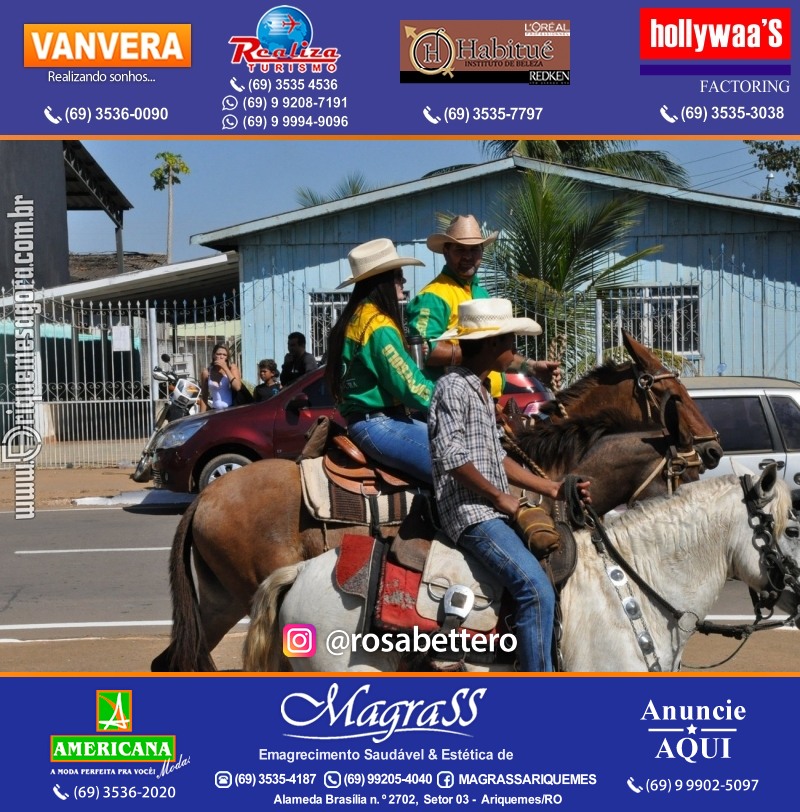VAMOS LEMBRAR – EXPOARI 2013 - Cavalgada & Galera & Abertura & Equipe 7 Boi - DIA