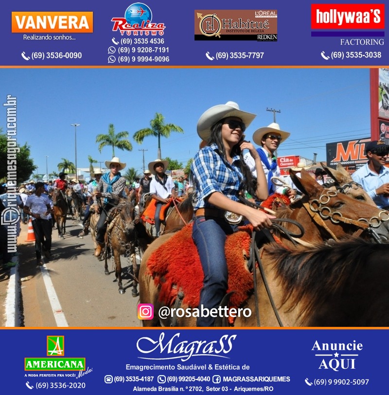 VAMOS LEMBRAR – EXPOARI 2013 - Cavalgada & Galera & Abertura & Equipe 7 Boi - DIA