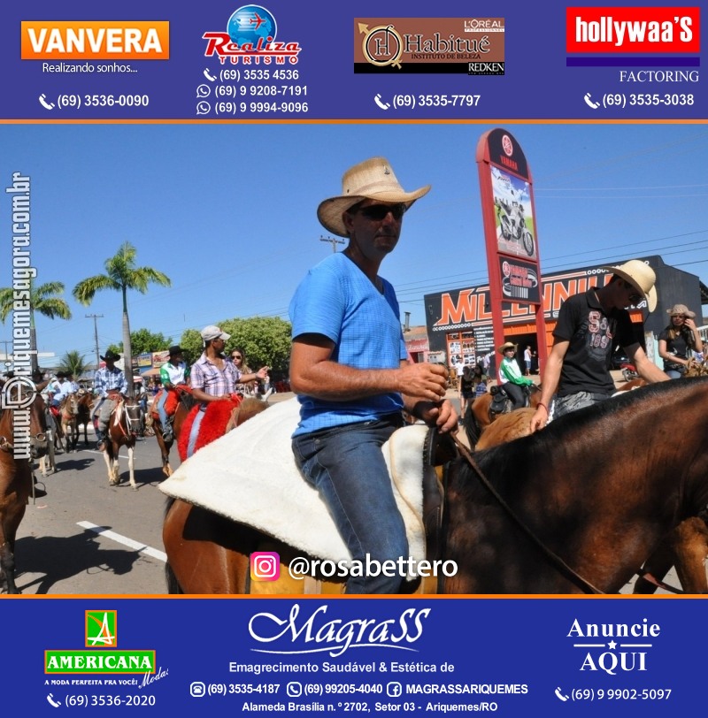 VAMOS LEMBRAR – EXPOARI 2013 - Cavalgada & Galera & Abertura & Equipe 7 Boi - DIA