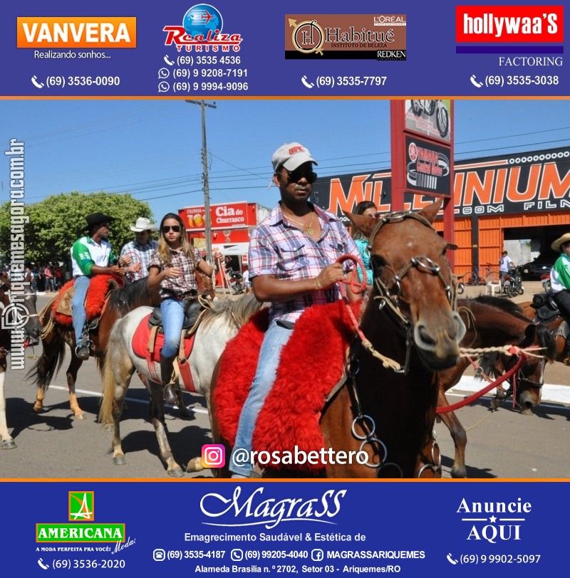 VAMOS LEMBRAR – EXPOARI 2013 - Cavalgada & Galera & Abertura & Equipe 7 Boi - DIA
