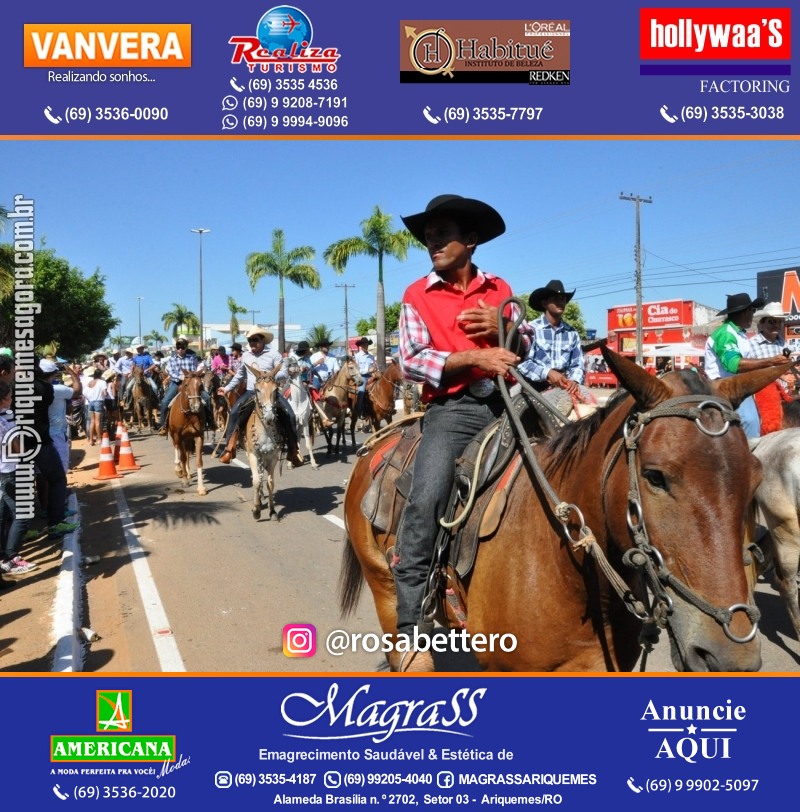 VAMOS LEMBRAR – EXPOARI 2013 - Cavalgada & Galera & Abertura & Equipe 7 Boi - DIA