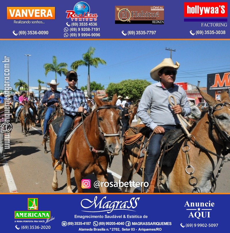 VAMOS LEMBRAR – EXPOARI 2013 - Cavalgada & Galera & Abertura & Equipe 7 Boi - DIA