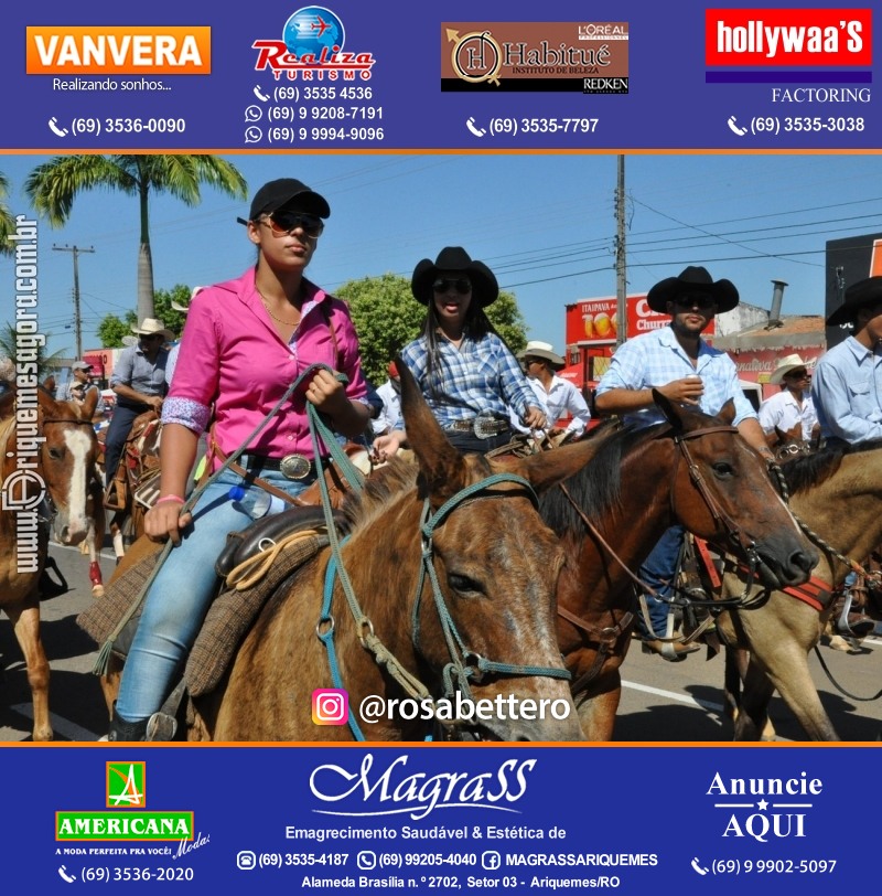 VAMOS LEMBRAR – EXPOARI 2013 - Cavalgada & Galera & Abertura & Equipe 7 Boi - DIA