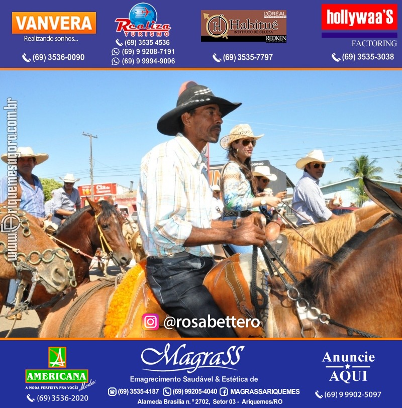 VAMOS LEMBRAR – EXPOARI 2013 - Cavalgada & Galera & Abertura & Equipe 7 Boi - DIA