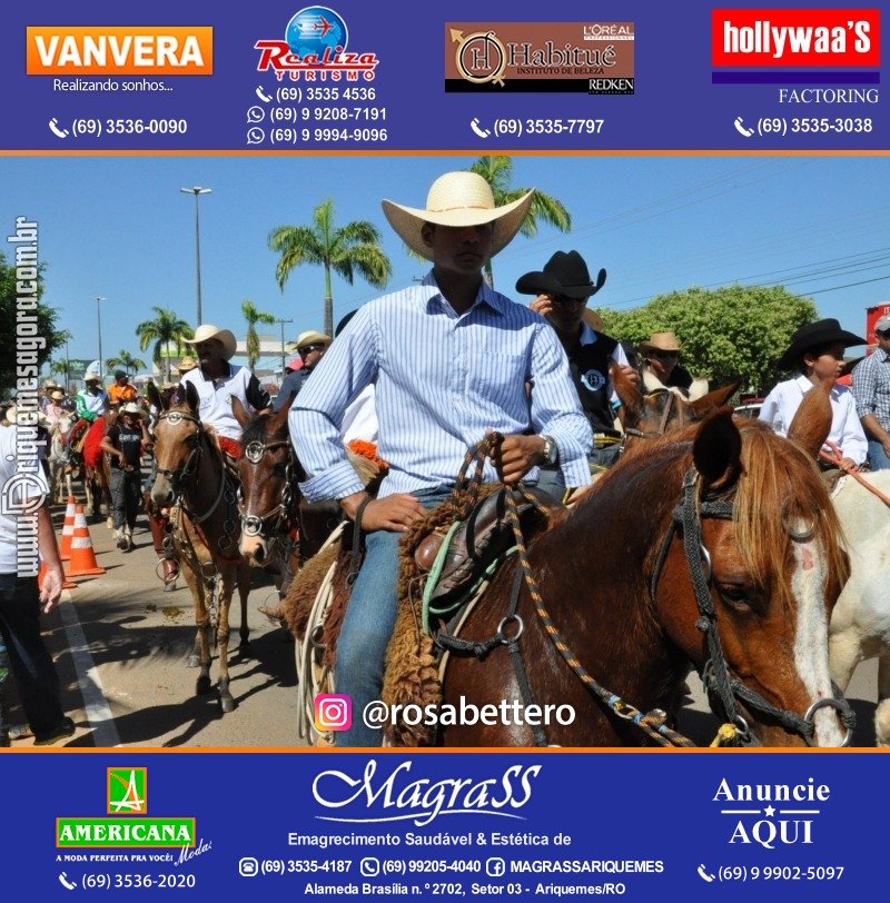 VAMOS LEMBRAR – EXPOARI 2013 - Cavalgada & Galera & Abertura & Equipe 7 Boi - DIA