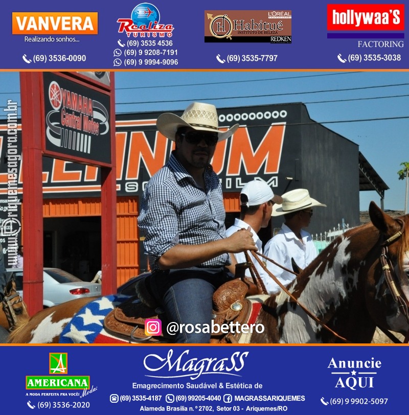 VAMOS LEMBRAR – EXPOARI 2013 - Cavalgada & Galera & Abertura & Equipe 7 Boi - DIA