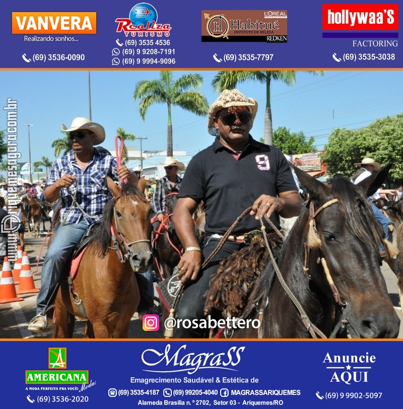 VAMOS LEMBRAR – EXPOARI 2013 - Cavalgada & Galera & Abertura & Equipe 7 Boi - DIA
