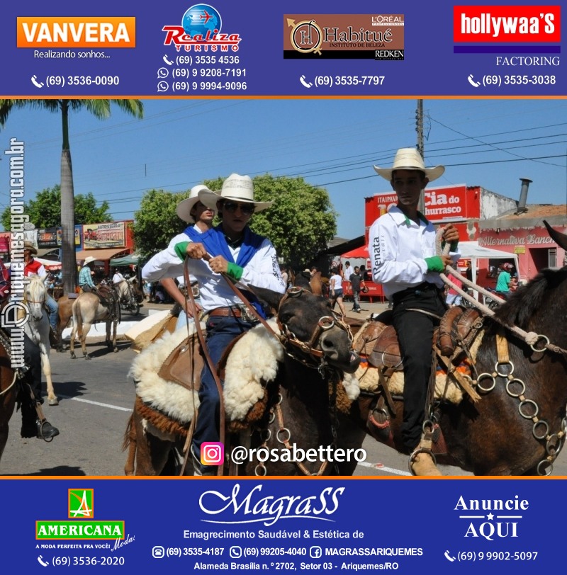 VAMOS LEMBRAR – EXPOARI 2013 - Cavalgada & Galera & Abertura & Equipe 7 Boi - DIA