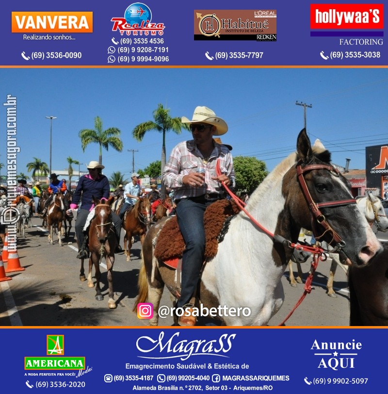 VAMOS LEMBRAR – EXPOARI 2013 - Cavalgada & Galera & Abertura & Equipe 7 Boi - DIA