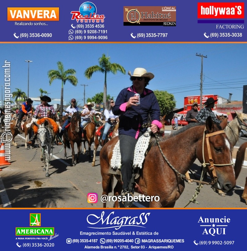 VAMOS LEMBRAR – EXPOARI 2013 - Cavalgada & Galera & Abertura & Equipe 7 Boi - DIA