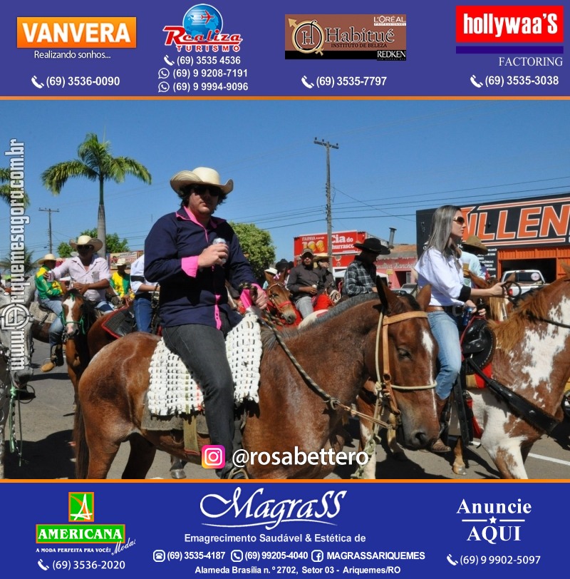 VAMOS LEMBRAR – EXPOARI 2013 - Cavalgada & Galera & Abertura & Equipe 7 Boi - DIA