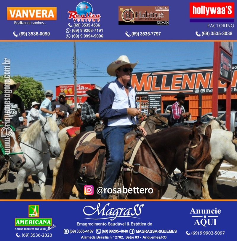 VAMOS LEMBRAR – EXPOARI 2013 - Cavalgada & Galera & Abertura & Equipe 7 Boi - DIA