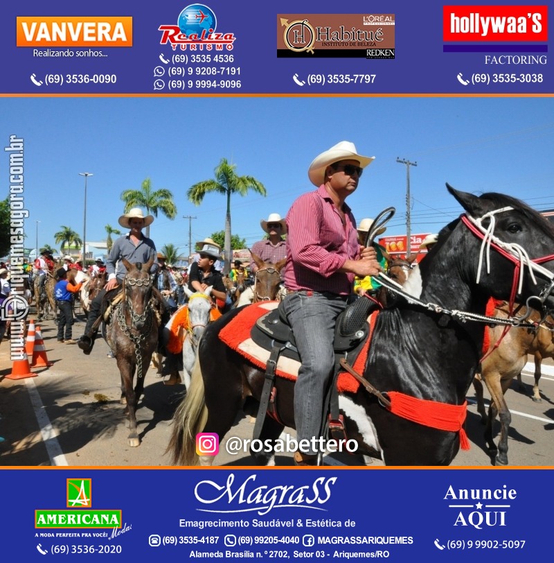 VAMOS LEMBRAR – EXPOARI 2013 - Cavalgada & Galera & Abertura & Equipe 7 Boi - DIA