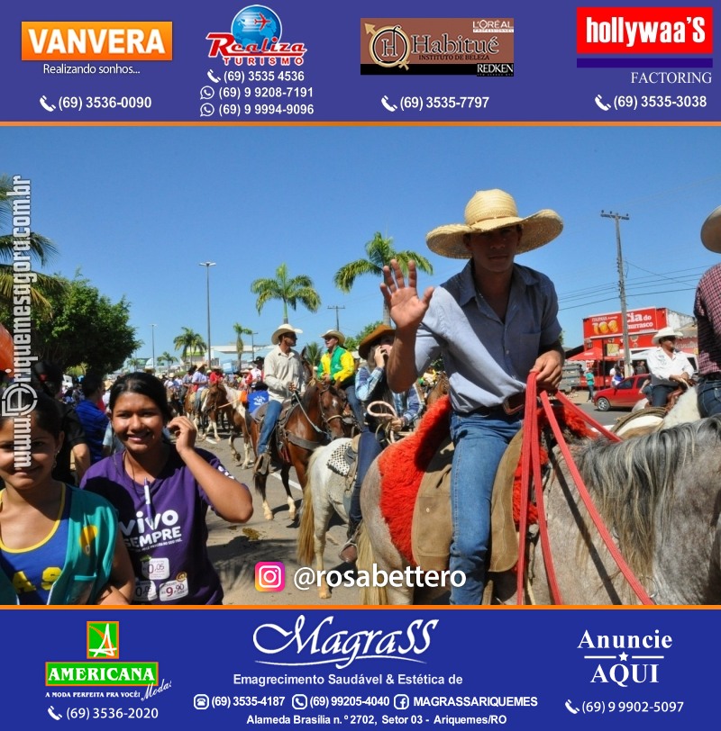 VAMOS LEMBRAR – EXPOARI 2013 - Cavalgada & Galera & Abertura & Equipe 7 Boi - DIA
