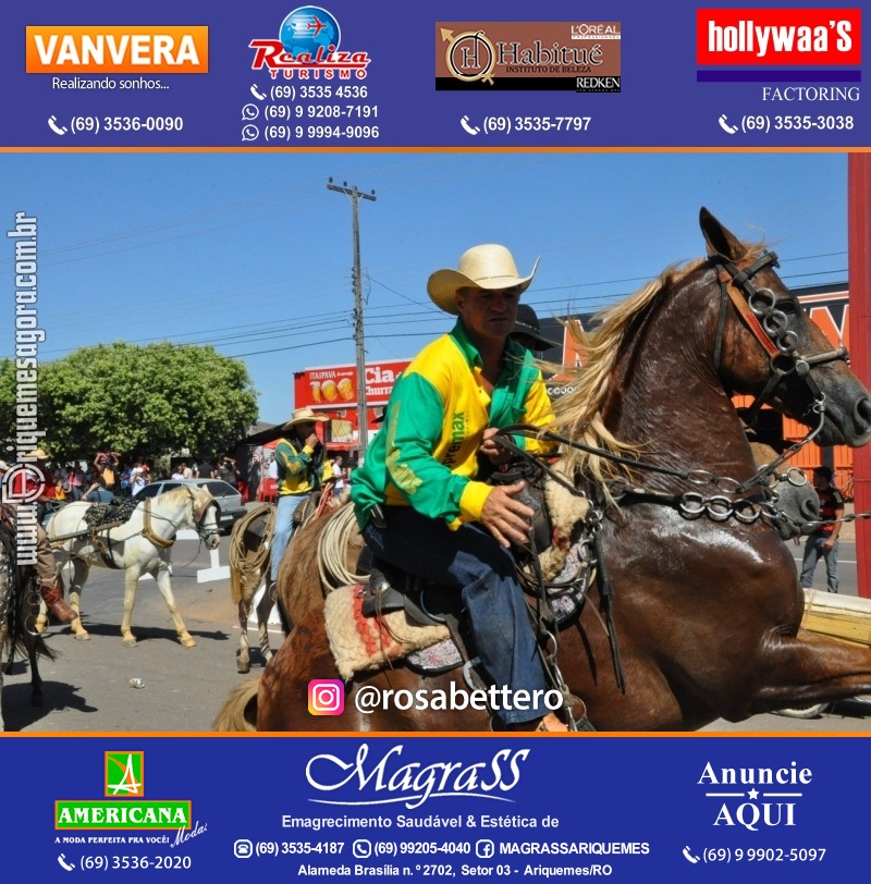 VAMOS LEMBRAR – EXPOARI 2013 - Cavalgada & Galera & Abertura & Equipe 7 Boi - DIA