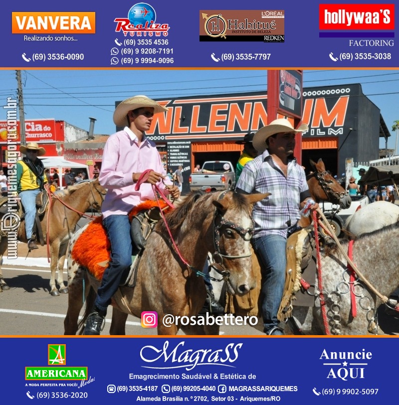VAMOS LEMBRAR – EXPOARI 2013 - Cavalgada & Galera & Abertura & Equipe 7 Boi - DIA