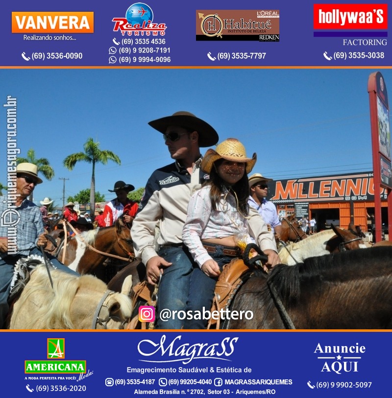 VAMOS LEMBRAR – EXPOARI 2013 - Cavalgada & Galera & Abertura & Equipe 7 Boi - DIA