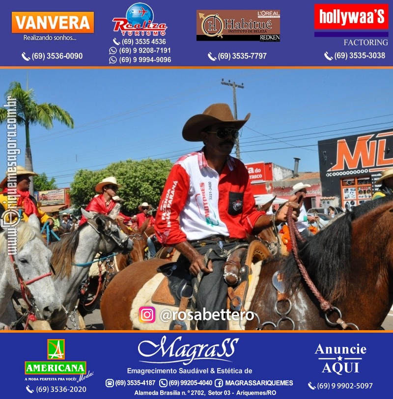VAMOS LEMBRAR – EXPOARI 2013 - Cavalgada & Galera & Abertura & Equipe 7 Boi - DIA