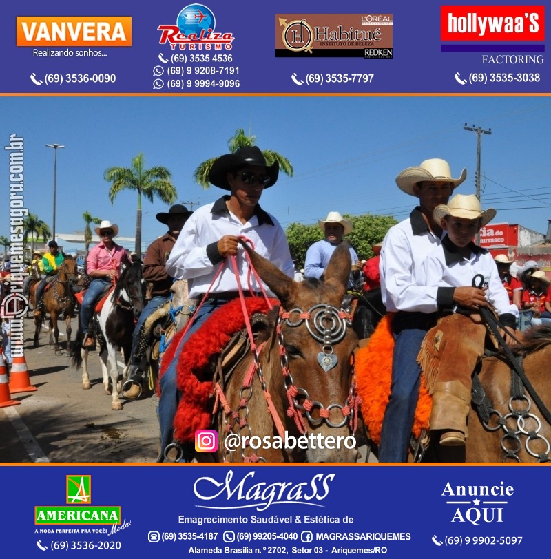 VAMOS LEMBRAR – EXPOARI 2013 - Cavalgada & Galera & Abertura & Equipe 7 Boi - DIA