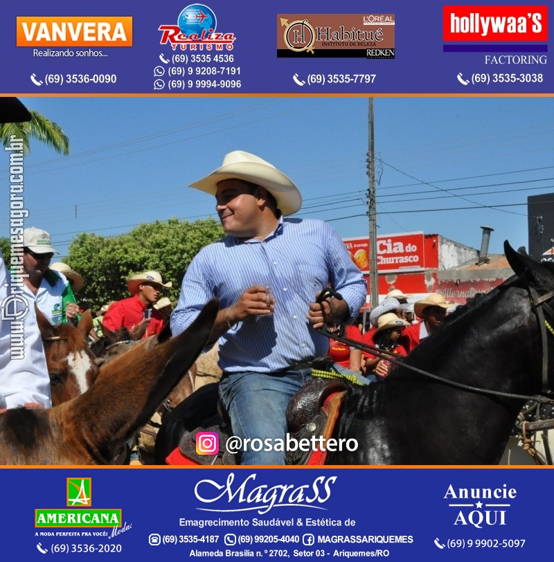 VAMOS LEMBRAR – EXPOARI 2013 - Cavalgada & Galera & Abertura & Equipe 7 Boi - DIA