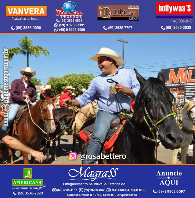 VAMOS LEMBRAR – EXPOARI 2013 - Cavalgada & Galera & Abertura & Equipe 7 Boi - DIA
