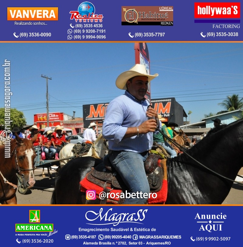 VAMOS LEMBRAR – EXPOARI 2013 - Cavalgada & Galera & Abertura & Equipe 7 Boi - DIA