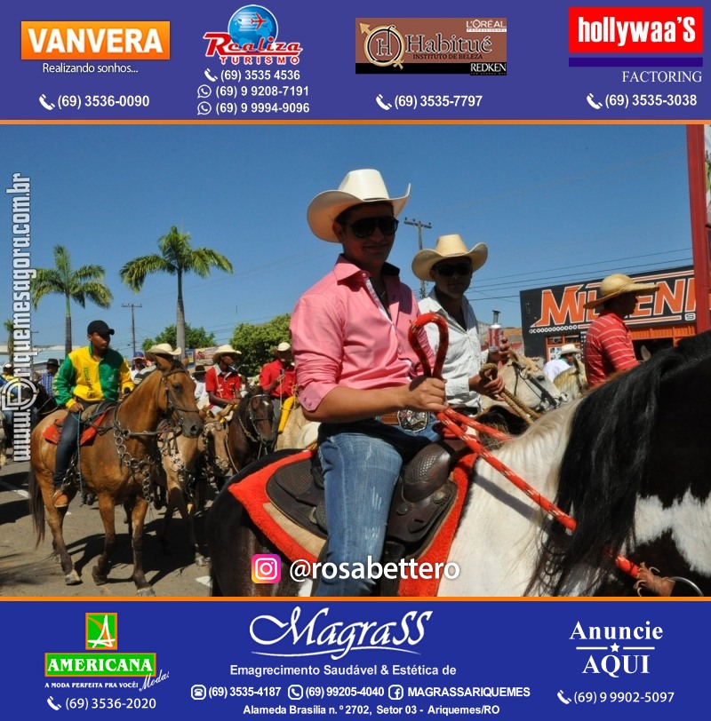 VAMOS LEMBRAR – EXPOARI 2013 - Cavalgada & Galera & Abertura & Equipe 7 Boi - DIA