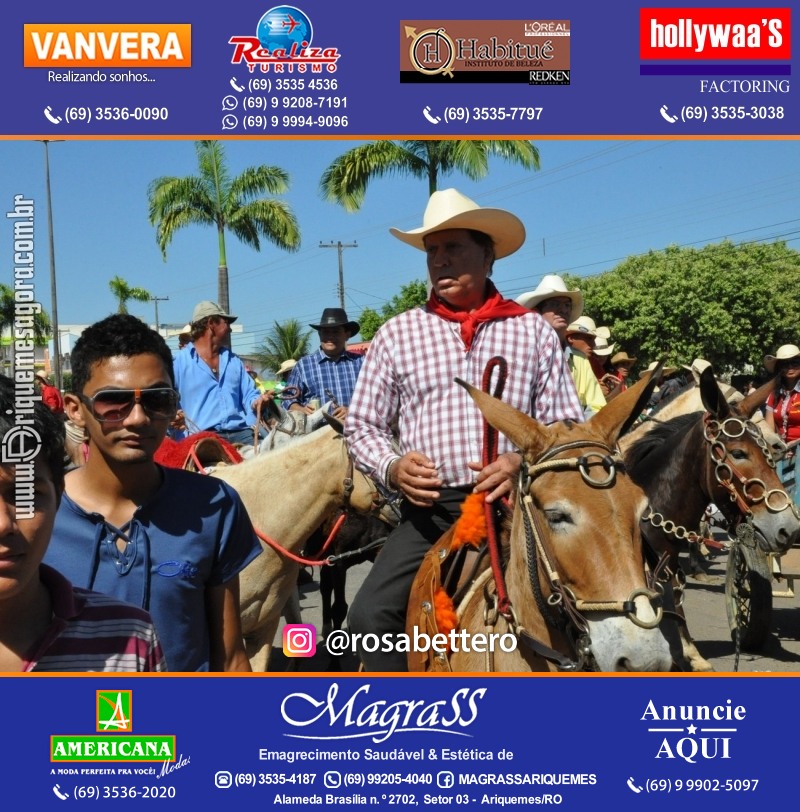 VAMOS LEMBRAR – EXPOARI 2013 - Cavalgada & Galera & Abertura & Equipe 7 Boi - DIA