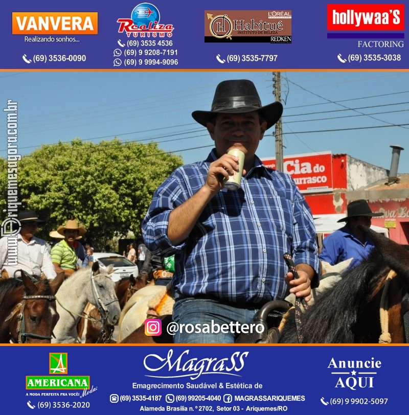 VAMOS LEMBRAR – EXPOARI 2013 - Cavalgada & Galera & Abertura & Equipe 7 Boi - DIA