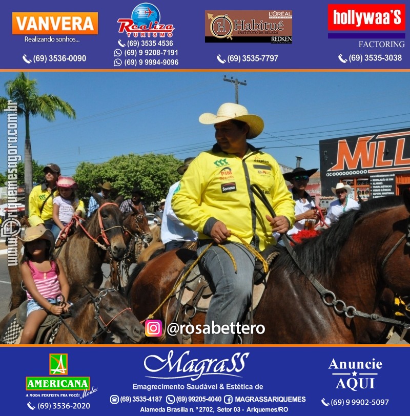 VAMOS LEMBRAR – EXPOARI 2013 - Cavalgada & Galera & Abertura & Equipe 7 Boi - DIA
