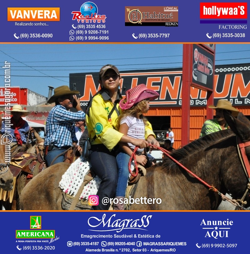 VAMOS LEMBRAR – EXPOARI 2013 - Cavalgada & Galera & Abertura & Equipe 7 Boi - DIA