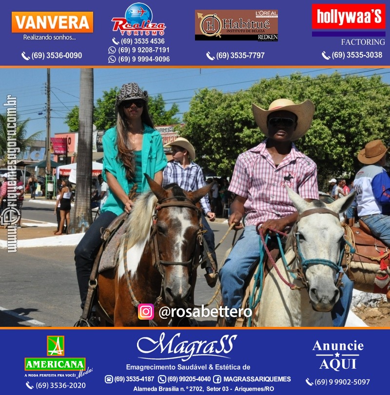 VAMOS LEMBRAR – EXPOARI 2013 - Cavalgada & Galera & Abertura & Equipe 7 Boi - DIA