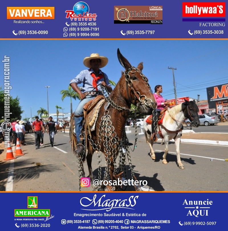 VAMOS LEMBRAR – EXPOARI 2013 - Cavalgada & Galera & Abertura & Equipe 7 Boi - DIA