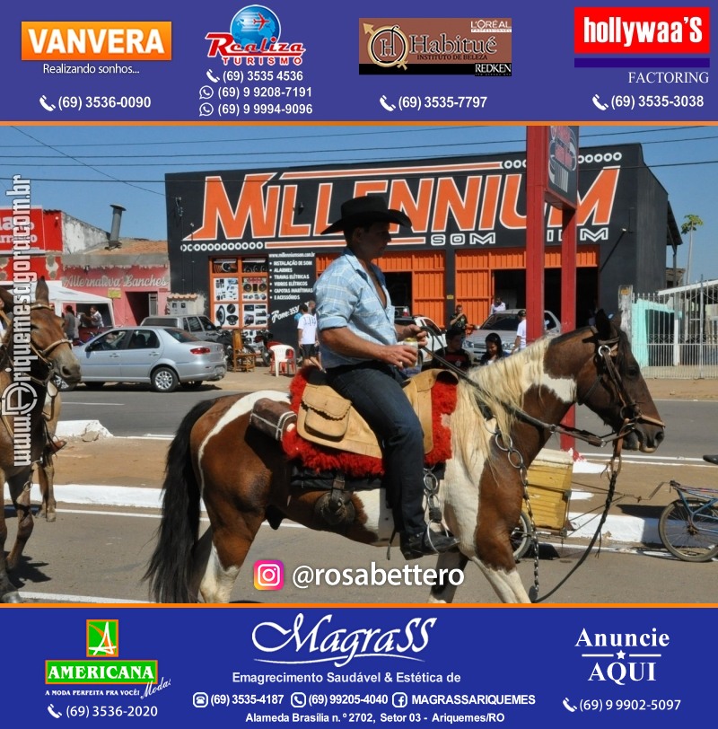 VAMOS LEMBRAR – EXPOARI 2013 - Cavalgada & Galera & Abertura & Equipe 7 Boi - DIA
