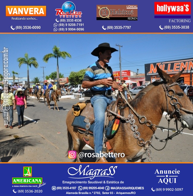 VAMOS LEMBRAR – EXPOARI 2013 - Cavalgada & Galera & Abertura & Equipe 7 Boi - DIA