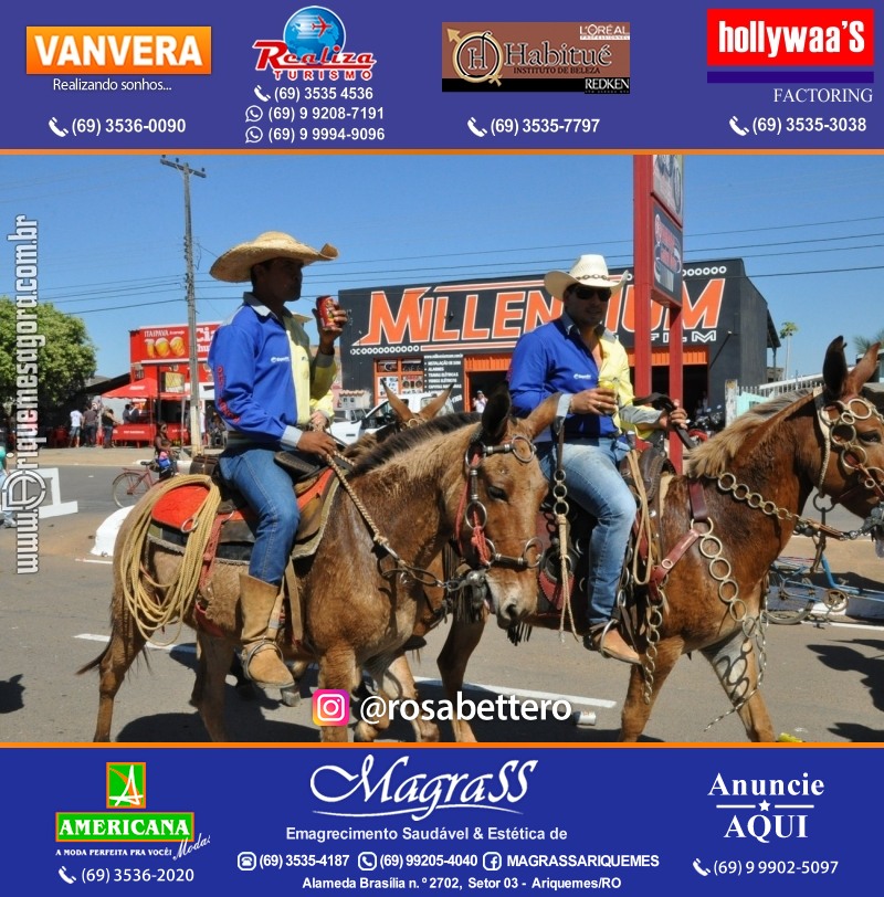 VAMOS LEMBRAR – EXPOARI 2013 - Cavalgada & Galera & Abertura & Equipe 7 Boi - DIA