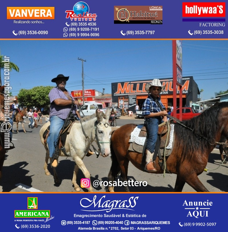 VAMOS LEMBRAR – EXPOARI 2013 - Cavalgada & Galera & Abertura & Equipe 7 Boi - DIA