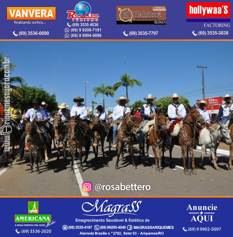 VAMOS LEMBRAR – EXPOARI 2013 - Cavalgada & Galera & Abertura & Equipe 7 Boi - DIA