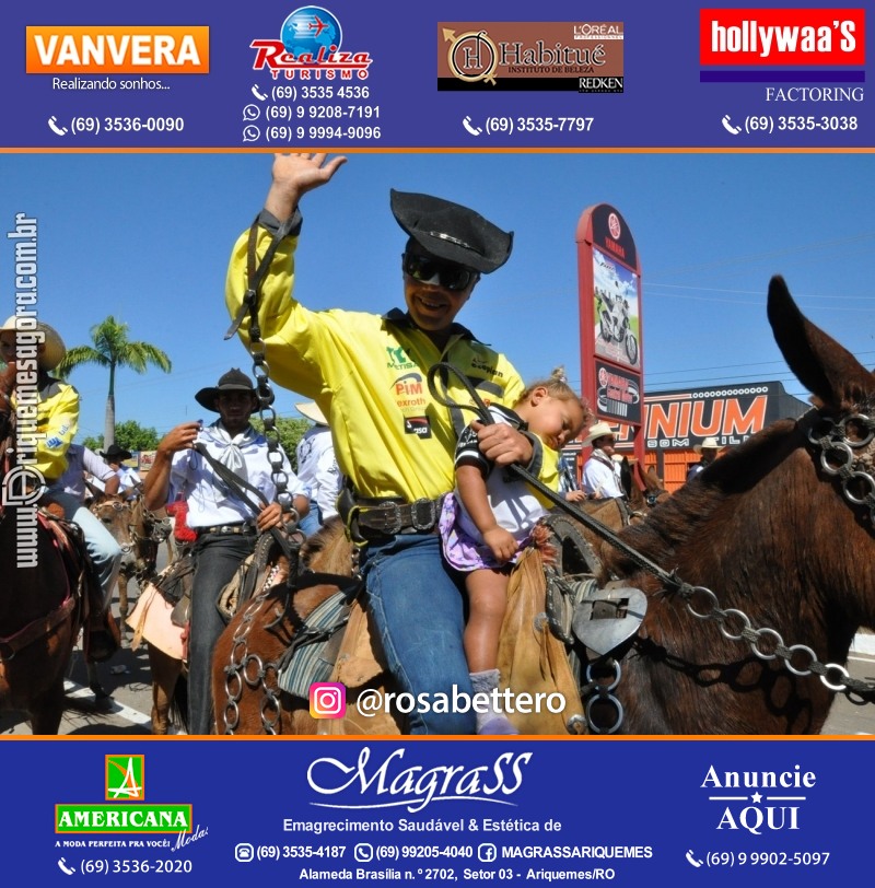 VAMOS LEMBRAR – EXPOARI 2013 - Cavalgada & Galera & Abertura & Equipe 7 Boi - DIA