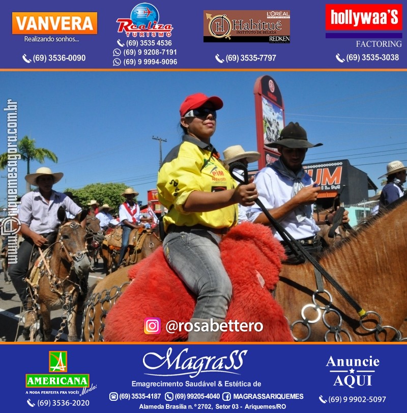 VAMOS LEMBRAR – EXPOARI 2013 - Cavalgada & Galera & Abertura & Equipe 7 Boi - DIA