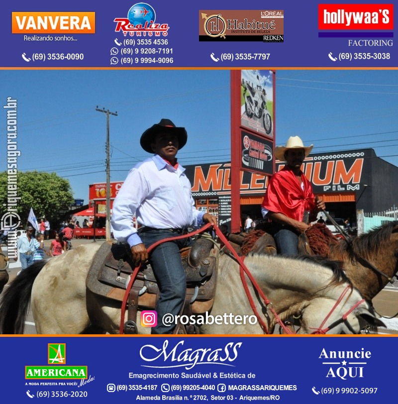 VAMOS LEMBRAR – EXPOARI 2013 - Cavalgada & Galera & Abertura & Equipe 7 Boi - DIA