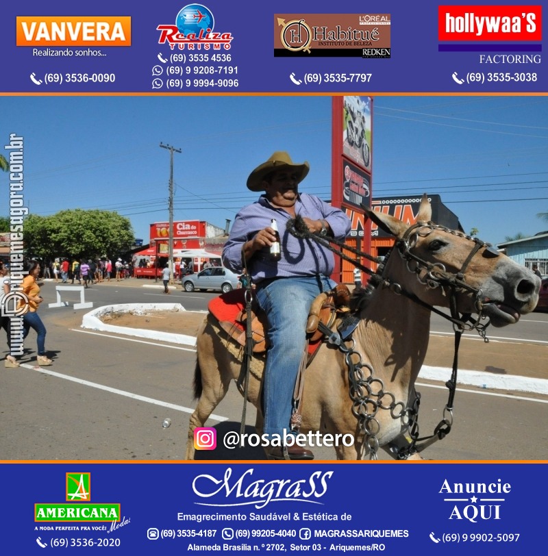 VAMOS LEMBRAR – EXPOARI 2013 - Cavalgada & Galera & Abertura & Equipe 7 Boi - DIA