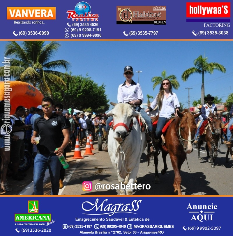 VAMOS LEMBRAR – EXPOARI 2013 - Cavalgada & Galera & Abertura & Equipe 7 Boi - DIA