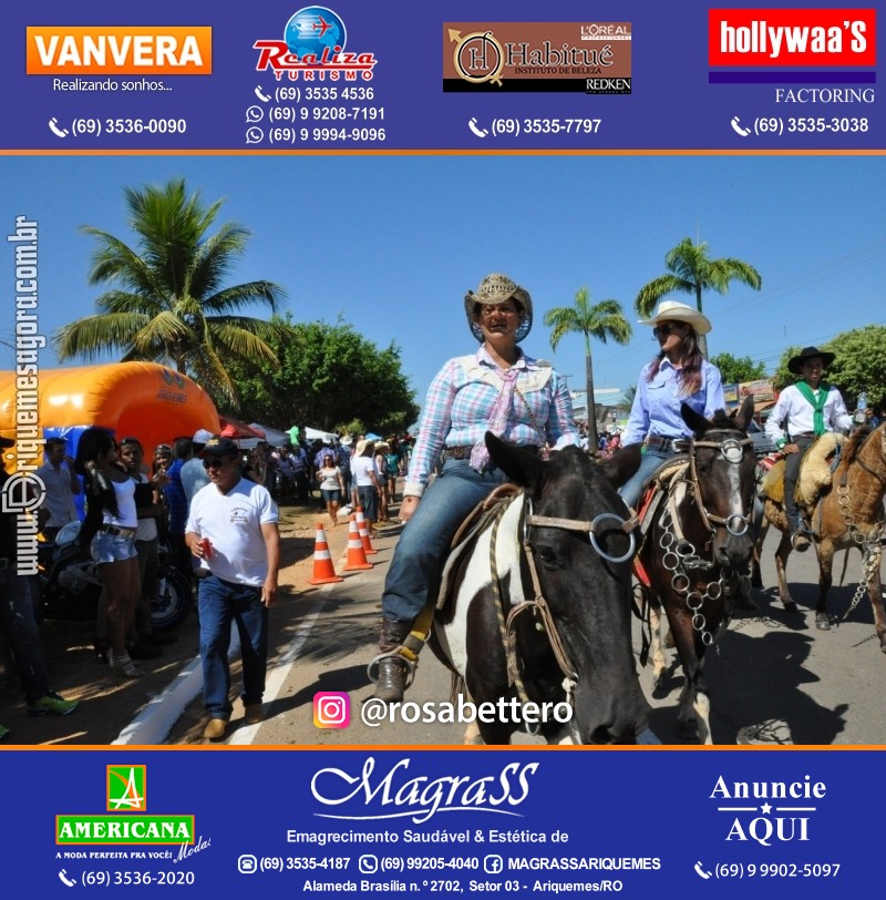 VAMOS LEMBRAR – EXPOARI 2013 - Cavalgada & Galera & Abertura & Equipe 7 Boi - DIA