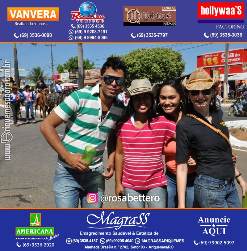 VAMOS LEMBRAR – EXPOARI 2013 - Cavalgada & Galera & Abertura & Equipe 7 Boi - DIA