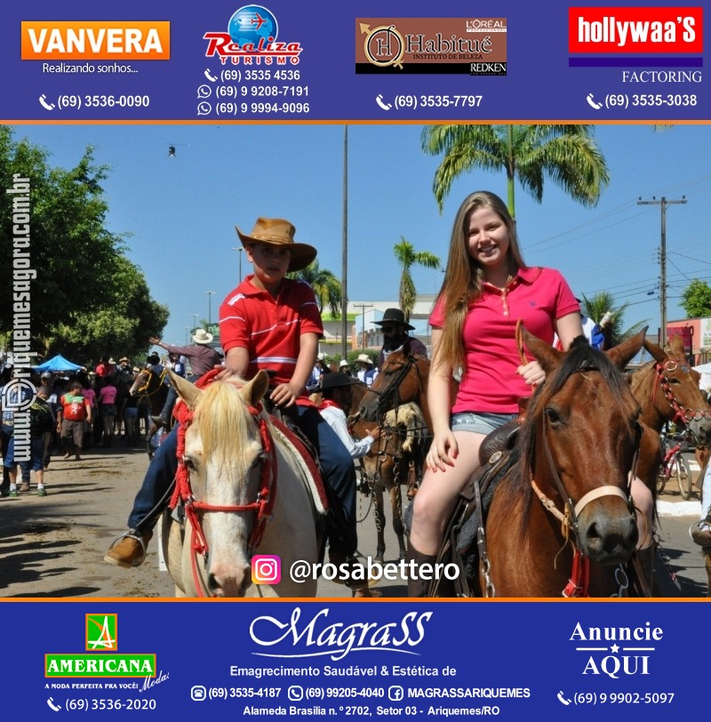 VAMOS LEMBRAR – EXPOARI 2013 - Cavalgada & Galera & Abertura & Equipe 7 Boi - DIA