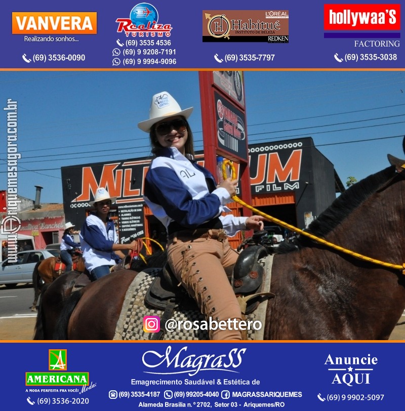 VAMOS LEMBRAR – EXPOARI 2013 - Cavalgada & Galera & Abertura & Equipe 7 Boi - DIA