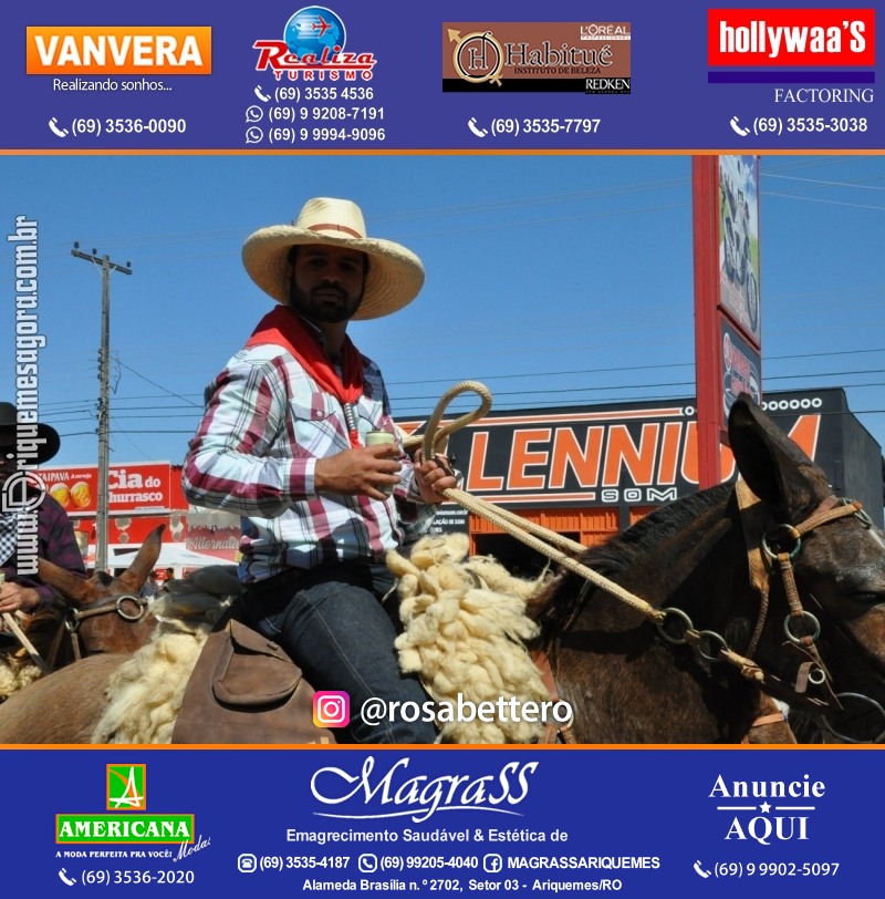 VAMOS LEMBRAR – EXPOARI 2013 - Cavalgada & Galera & Abertura & Equipe 7 Boi - DIA