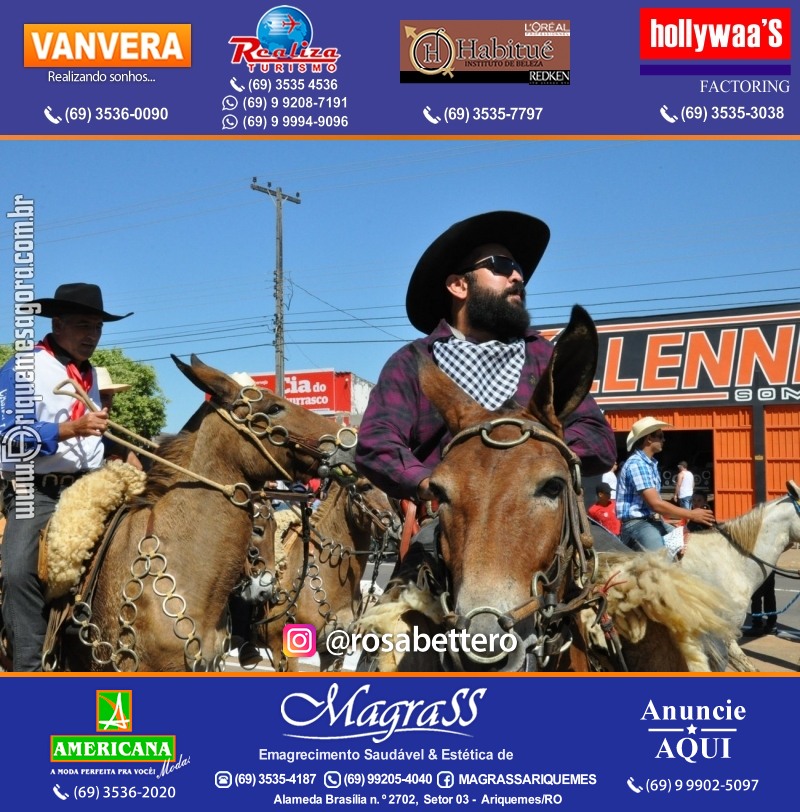 VAMOS LEMBRAR – EXPOARI 2013 - Cavalgada & Galera & Abertura & Equipe 7 Boi - DIA